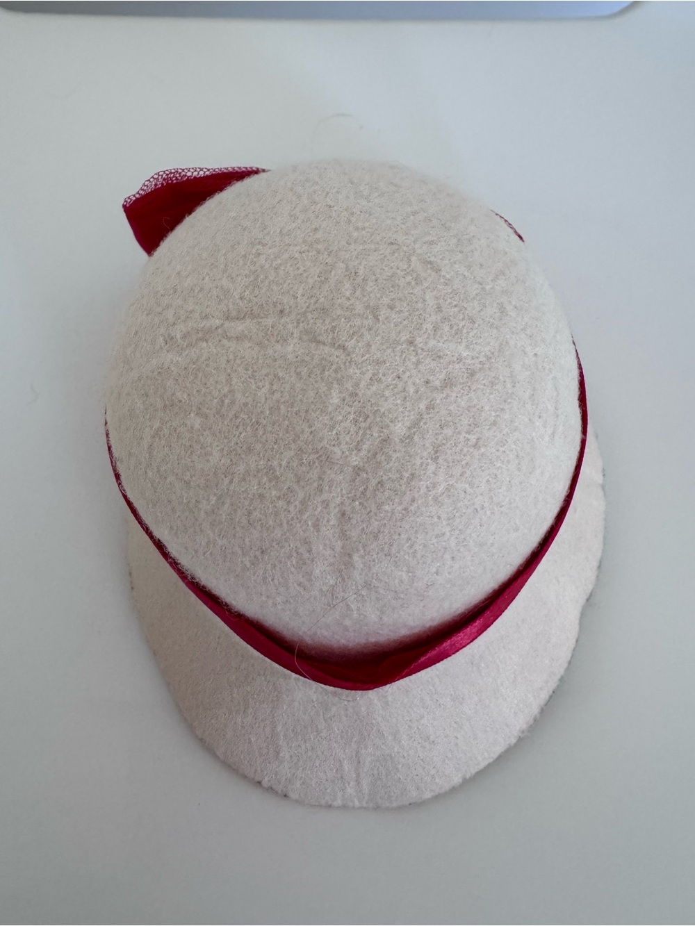 American Girl Doll Hat With Red Bow Kit's Accessories RETIRED Historical Hat - Picture 8 of 11